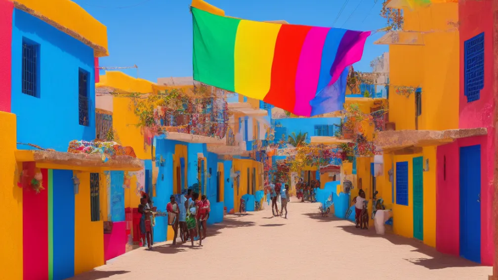O după-amiază în Fonte Filipe, cel mai incluziv cartier din Africa