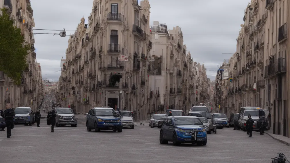 Poliția din Madrid investighează locul accidentului în care mașina directorului general a lovit-o pe Aitana