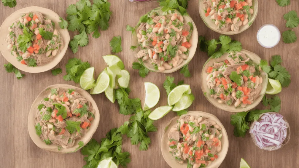 Trei rețete simple pentru a găti fără foc sau electricitate: cremă de fasole, salată de pătrunjel și ceviche de carne