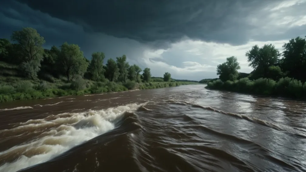 Inundații severe în Ávila și Cáceres: Râul Tormes s-a revărsat după furtuna „Claudia”