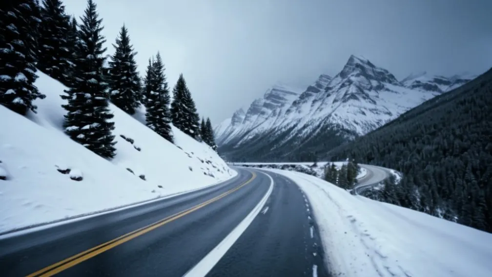 Opt comunități spaniole sub alertă de ninsoare intensă pe autostrăzi