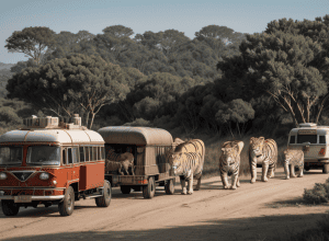 700 de animale fug de violența în Culiacán: tigri, elefanți și lei evacuați
