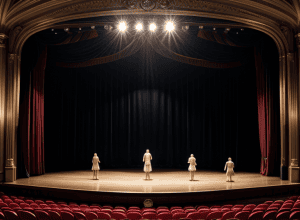 „Apariții”: Un joc teatral liric cu fantome, costume și angoase existențiale