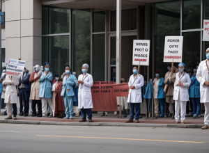 Medicii celui mai mare spital pediatric din Argentina protestează împotriva măsurilor de austeritate