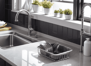 Uscătorul de vase perfect există și face furori pe Amazon: extensibil și cu sistem de drenaj integrat