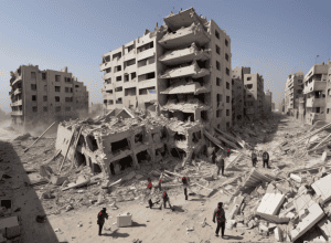 Război în Orientul Mijlociu: Israelul bombardează Gaza, zeci de persoane prinse sub dărâmături