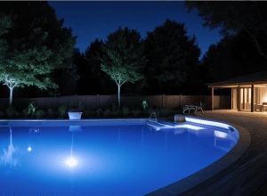Lămpi solare plutitoare pentru piscină: iluminare, curățare și economie