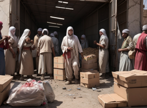 Criza alimentară în Gaza: Oamenii iau cu asalt depozitele ONU, crescând numărul victimelor