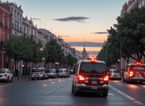 Un copil de șase ani, grav rănit într-un accident rutier în Usera, Madrid