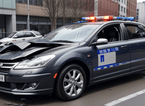 Accident cu mașina de poliție la Madrid: noi detalii contrazic versiunea oficială