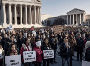 Proteste în SUA: Susținătorii cetățeniei prin naștere se opun politicilor lui Trump