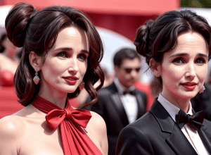 Andie MacDowell strălucește la Cannes: De la o coafură falsă la un machiaj natural