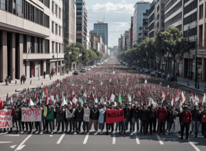 Protestele profesorilor CNTE paralizează Ciudad de México