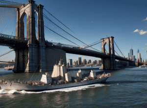 Accident în New York: Nava-școală ‘Cuauhtémoc’ s-a ciocnit cu Podul Brooklyn. Imagini de la fața locului.