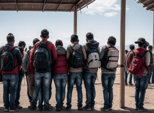 Mexic: Zboruri umanitare și centre de asistență pentru migranți, în efortul de a gestiona campamentele ilegale