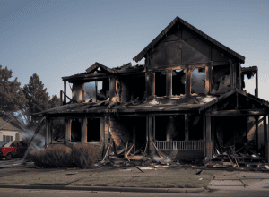 Un bărbat cu ordin de restricție, arestat pentru incendierea casei fostei partenere în Valladolid
