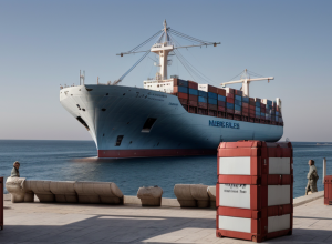 Căpitanul unei nave Maersk neagă transportul de arme către Israel prin Barcelona