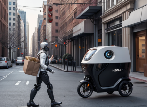 Roboți pietonali livrează comenzi Uber Eats în New Jersey: Viitorul livrărilor?