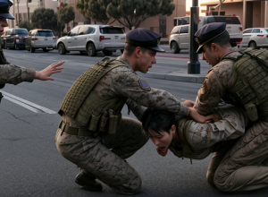 Marini americani au reținut un civil în Los Angeles: Ce s-a întâmplat?