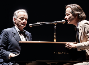 Bill Murray și Jan Vogler aduc clasicii literaturii pe scena unui cabaret, cu muzica lui Bach și Bernstein