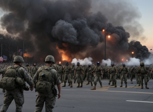 Militarii împotriva protestatarilor: Escaladarea tensiunilor în Los Angeles din cauza raidurilor anti-imigrație