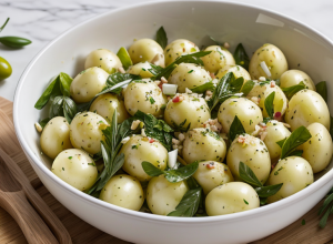Salată de cartofi à la Galicia: Rețetă simplă și savuroasă