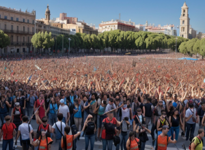Pistoale cu apă împotriva turismului: Cum un protest din Barcelona a atras atenția mass-media internaționale