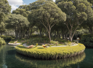 Insule artificiale transformă Laguna Rodrigo de Freitas într-un sanctuar pentru păsări în Brazilia