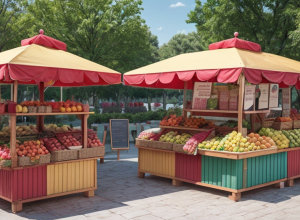 66 de ani pe marginea drumului: Povestea lui Robert, care vinde smoothie-uri și fructe în Miami