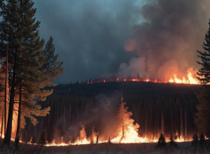Incendii forestiere în Canada: Focul se extinde, milioane de hectare afectate