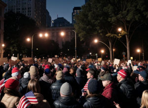 Proteste anti-Trump în SUA: Zeci de orașe, arestări și temeri de escaladare
