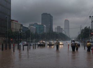 Aguas Andinas, Ministerul de Interne și Primăria La Florida prezintă un plan preventiv pentru ploile viitoare