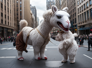 Alerta climatică: Parade spectaculoase cu marionete gigantice de animale în Madrid