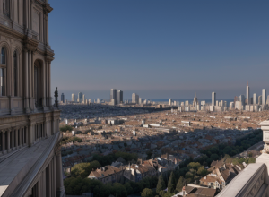 Antonio López reia proiectul: Artistul pictează panorama Barcelonei de pe MNAC