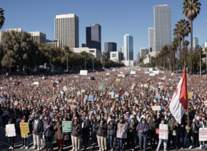 Jurnalistă australiană, rănită în timpul protestelor din Los Angeles: Glonț de cauciuc a lovit reporterul