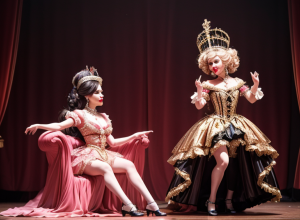 Un cabaret cu regele Filip al IV-lea și o „drag queen” din Secolul de Aur: Premiera „Regele Farsei”