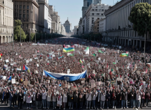 Veto-ul lui Milei amenință asistența pentru persoanele cu dizabilități: Proteste în Argentina