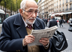 Ultimul vânzător de ziare din Paris: Ali Akbar și lupta sa de o jumătate de secol