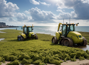 10 tone de alge invazive au fost îndepărtate de pe plajele din Cadiz în 48 de ore: O criză ecologică?