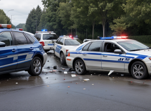 32 de persoane reținute în Spania pentru simularea accidentelor rutiere în scopul obținerii de despăgubiri