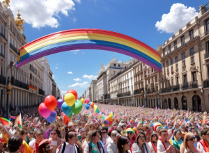 Marșul Pride din Madrid: "Niciun pas înapoi" în fața reacției globale