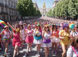 Madridul Celebrează Pride: Orașul se unește pentru comunitatea LGBTQ+