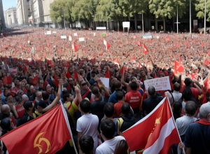 Sindicatele UGT și CC OO protestează împotriva Ministerului de Finanțe spaniol din cauza nerespectării angajamentelor