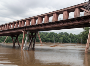 Podul CV-33 din Valencia, redeschis circulației după inundații
