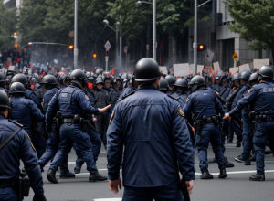 Proteste împotriva gentrificării în Mexico City se încheie cu violențe: "Afara străinii"