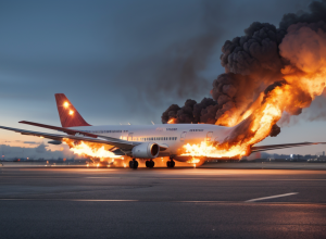Incendiu la un avion Ryanair pe aeroportul din Palma de Mallorca: 18 răniți ușor