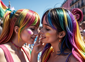 Marșul Pride la Madrid: mii de oameni au ieșit pentru a apăra drepturile comunității LGBTQ+