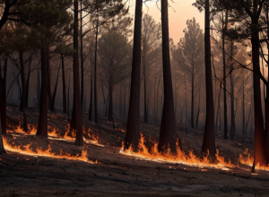 Incendiu de pădure în Tarragona: Patru municipalități evacuate din cauza focului