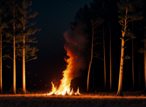 Incendiu de pădure în Tarragona: vântul puternic complică stingerea, sute de oameni evacuați