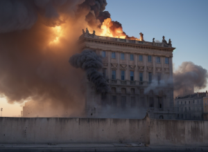 Incendiu la Marsilia: Aeroportul închis, mii de oameni izolați